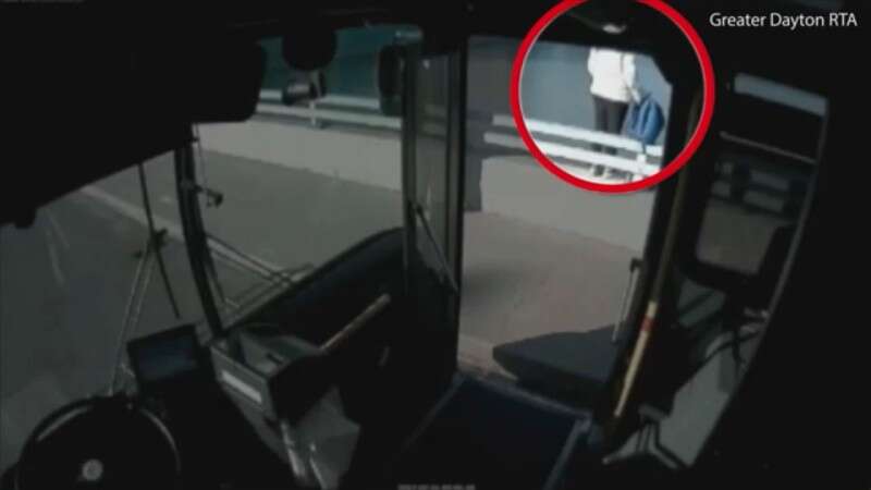 האישה על הגשר // צילום מסך יוטיוב